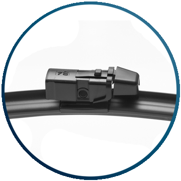 Conector CNX6 da Linha Exact VClean, detalhe do encaixe